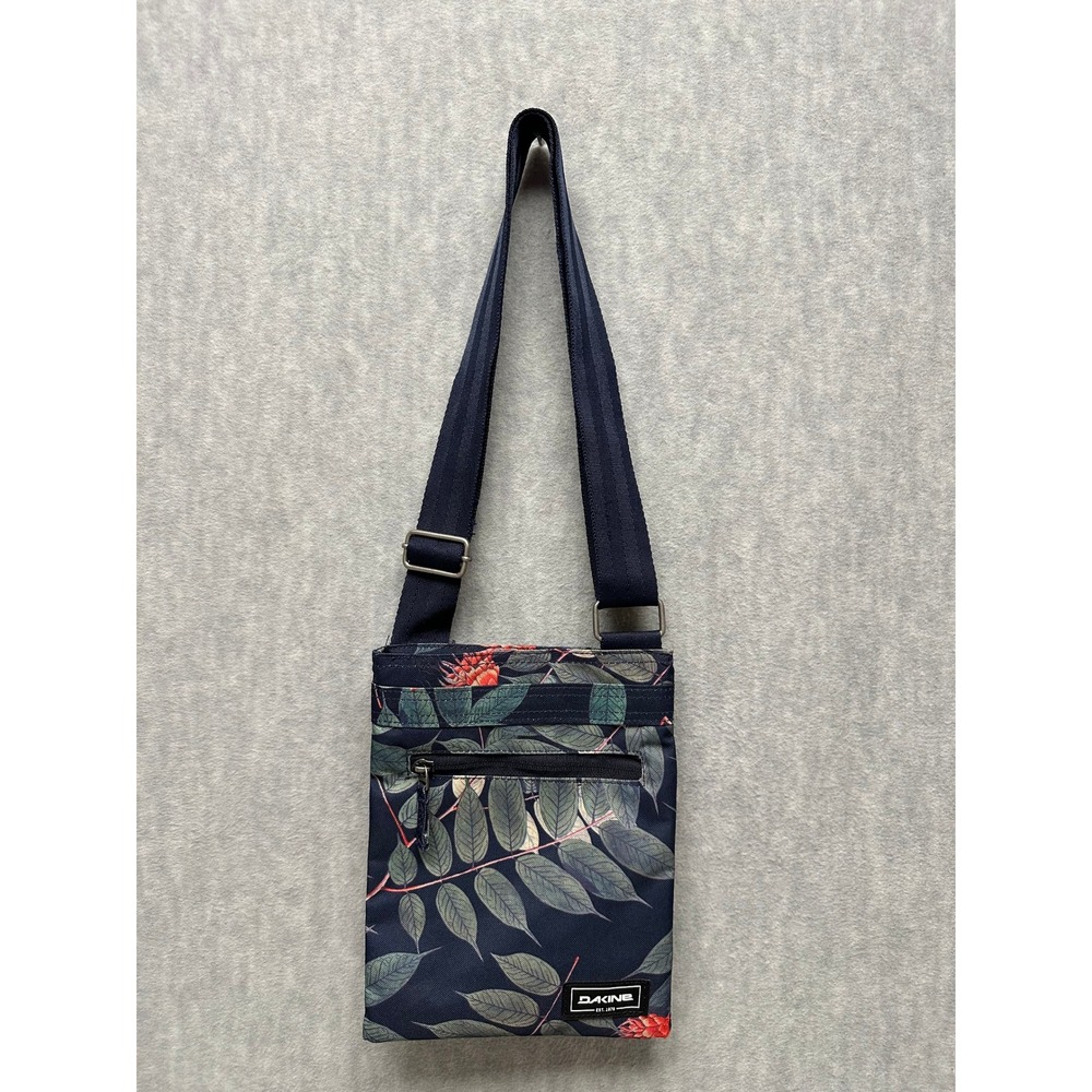 Dakine Jive Crossbody or Shoulder Bag Unisex Navy Botanical Tropical Travel - Picture 7 of 8